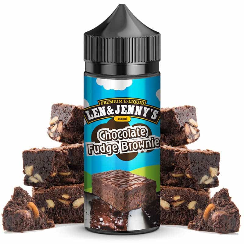 Len & Jenny's Chocolate Fudge Brownie Jaque Vape 】