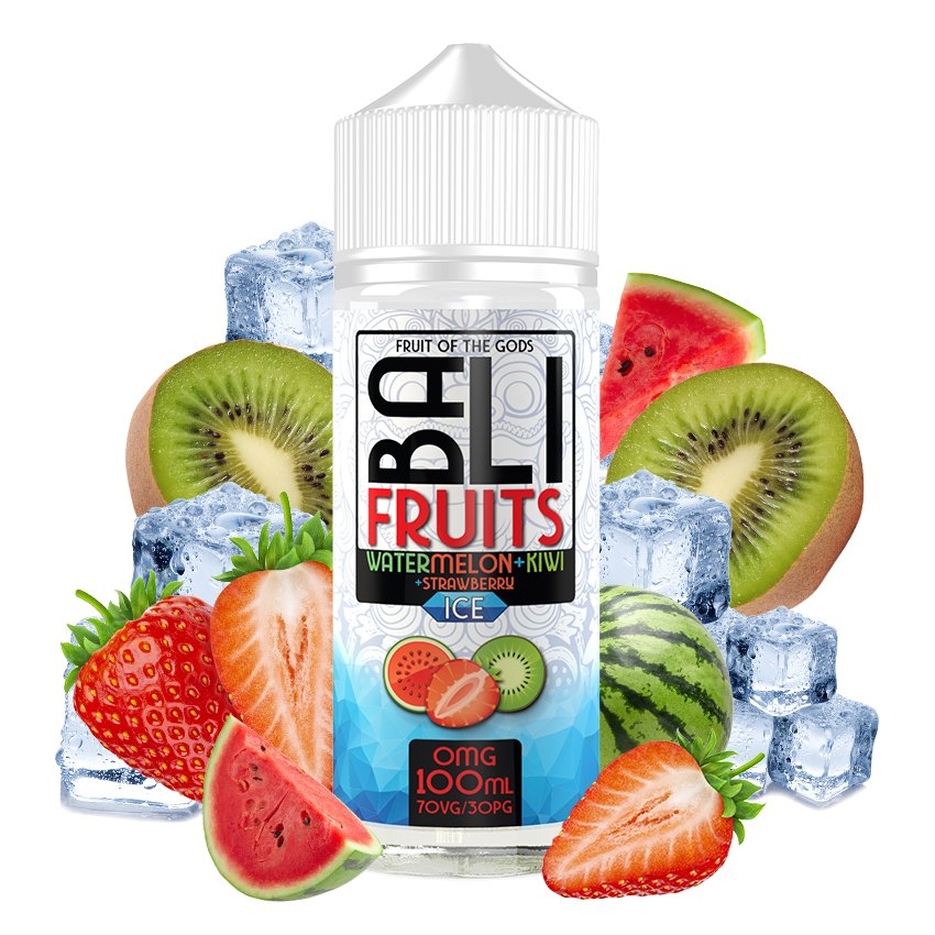 Bali Fruits by Kings Crest Watermelon + Kiwi + Strawberry Ice