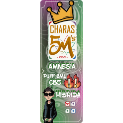 Charas 5M's Desechable Amnesia CBZ 2mL