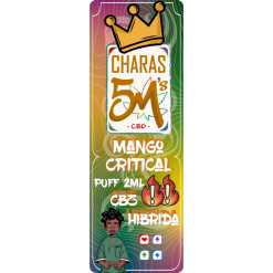 Charas 5M's Desechable Haze Mango CBZ 2mL